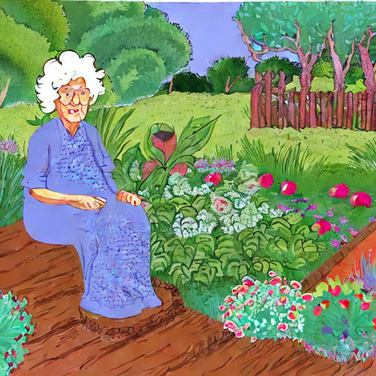 Vrt i bašta moje bake